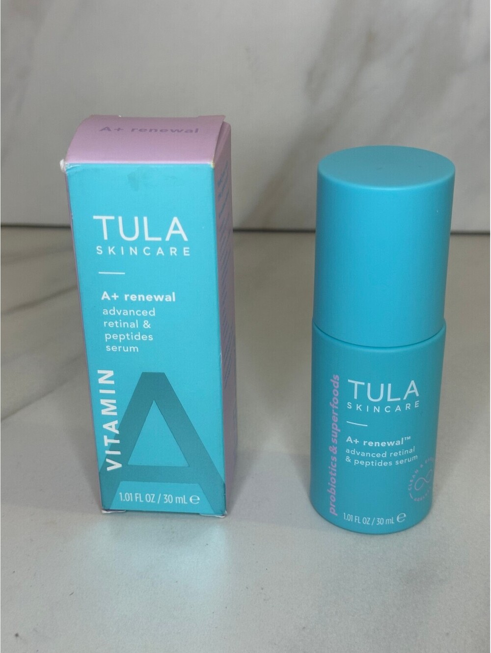 Tula Skincare A+ Renewal advance retinal & peptides serum 1.01 fl oz